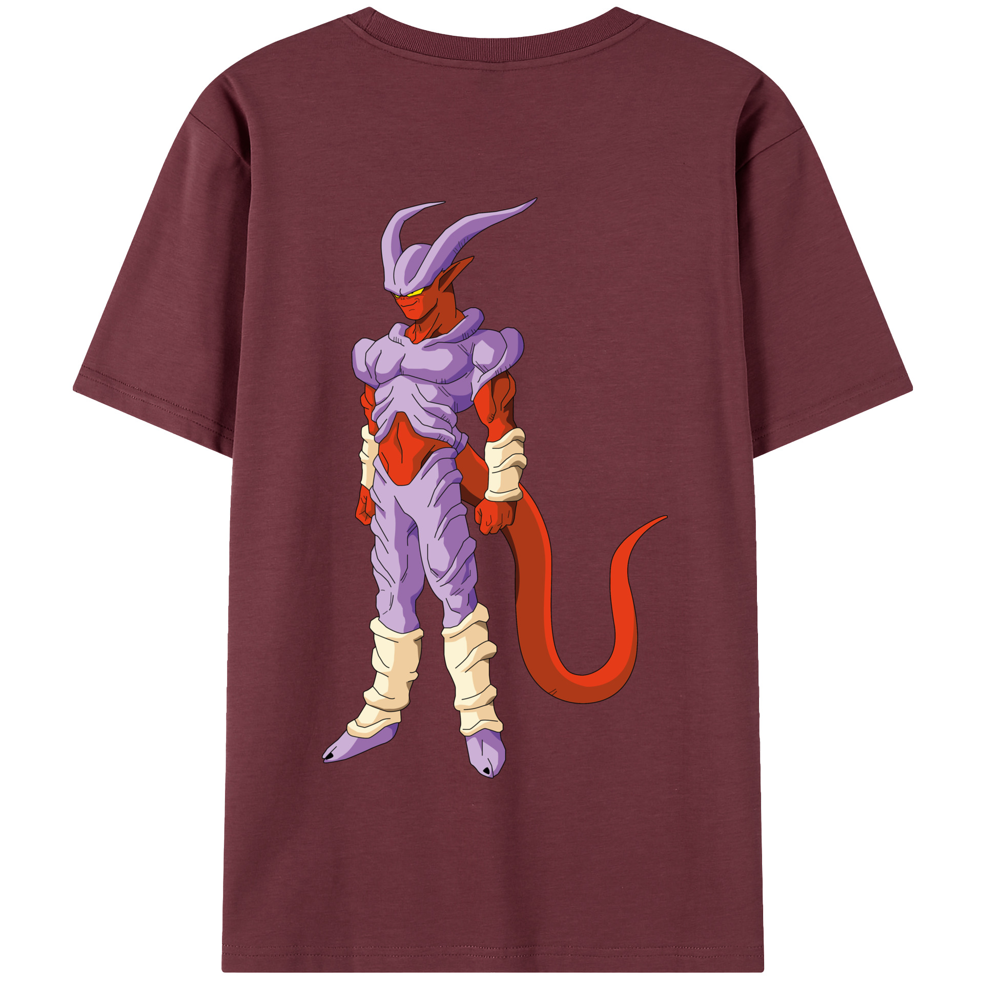 （画像用） ドラゴンボール ジャネンバ DRAGON BALL Janemba 綿100％半袖Tシャツ（背面プリント）
